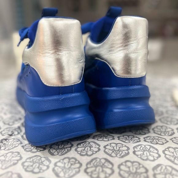 Alexander McQueen Blue Sneakers - Picture 5 of 12